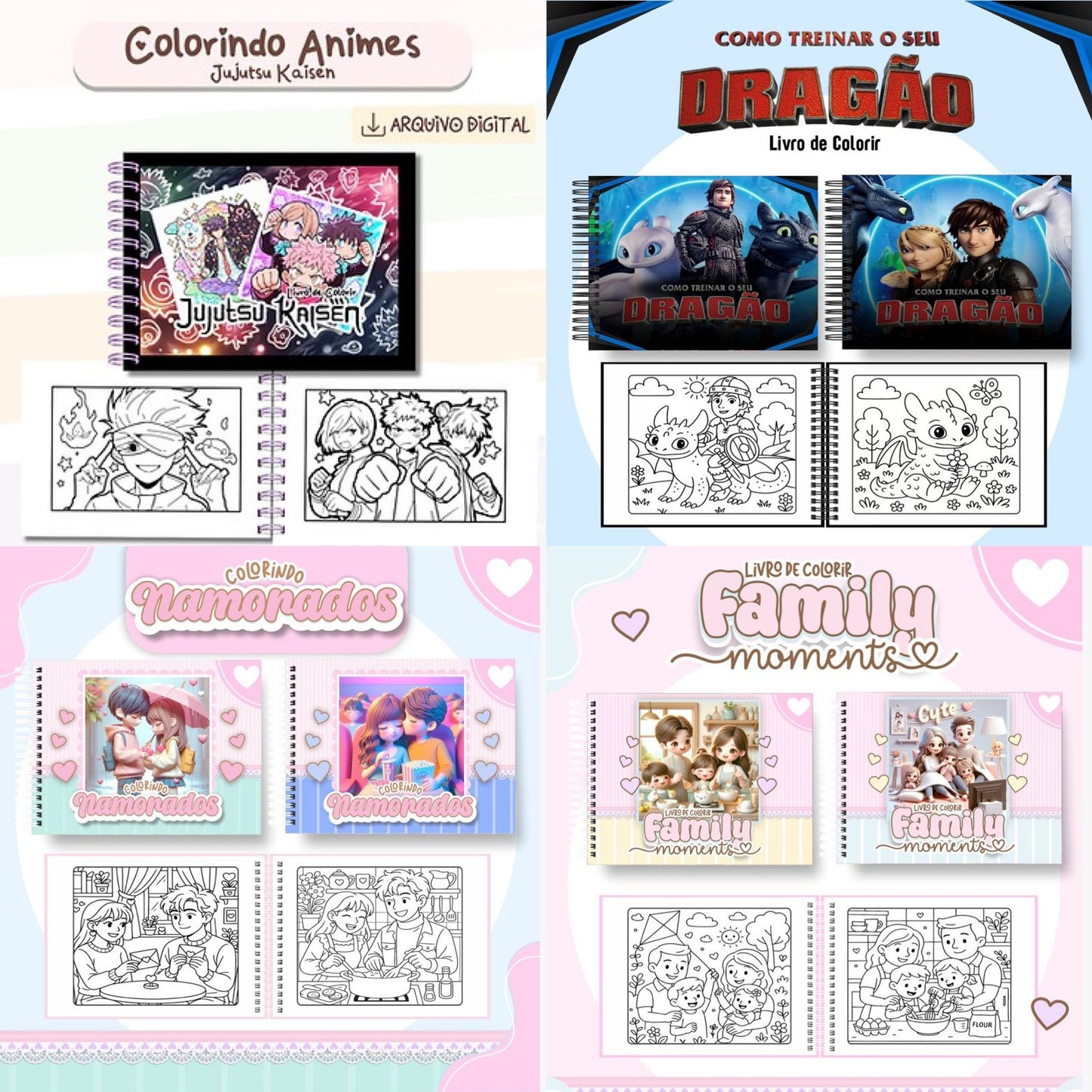 Pack Libro para Pintar (012)