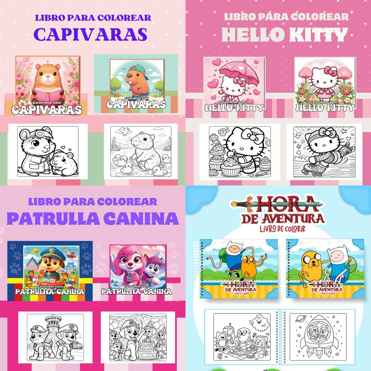 Pack Libro para Pintar (024)