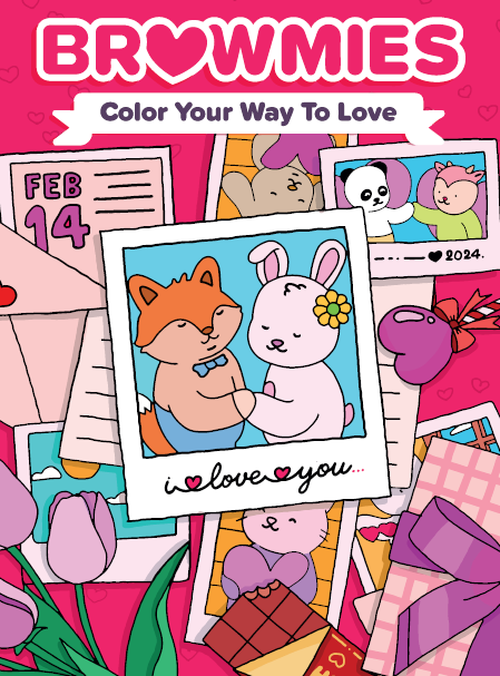 Pack Libro para Pintar BROWMIES