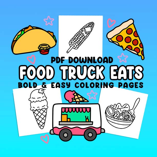 Pack Libro para Pintar FOOD Y SNACK