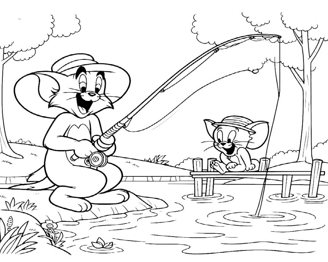 Libro para Pintar Tom y Jerry