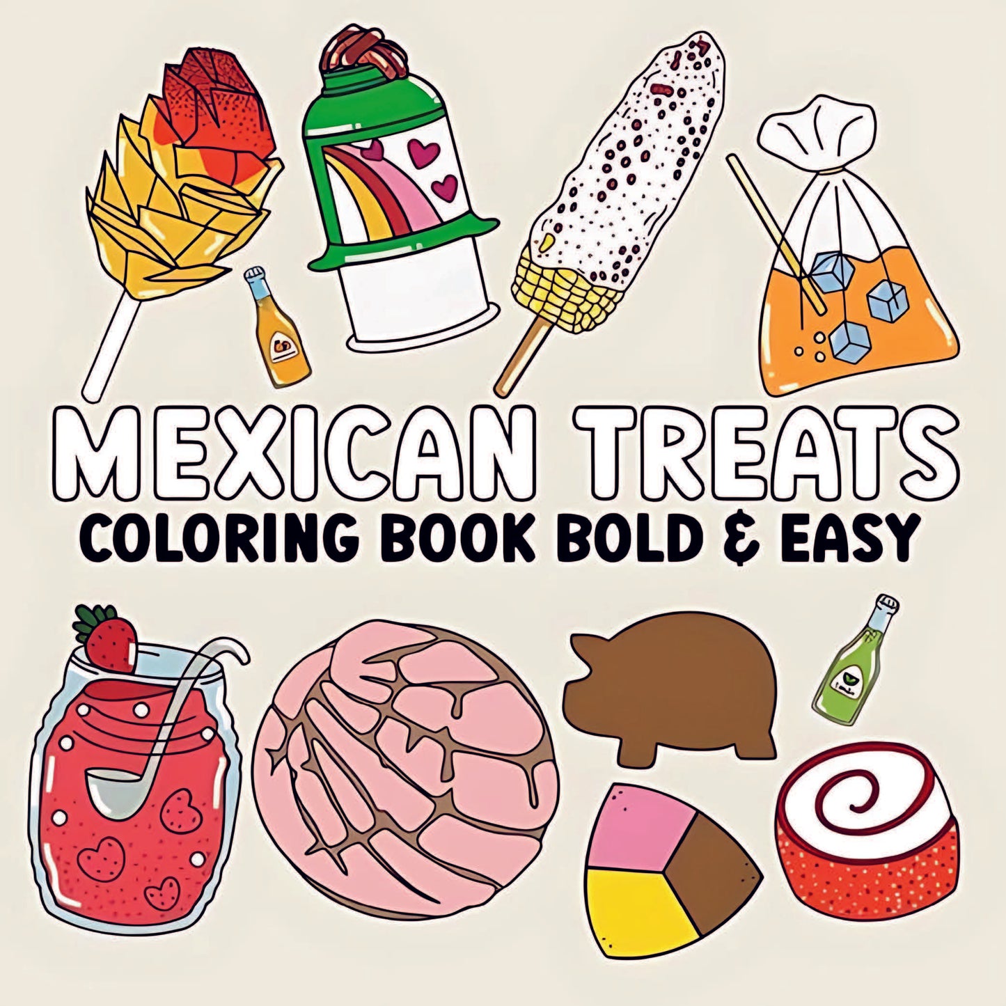 Pack Libro para Pintar FOOD Y SNACK