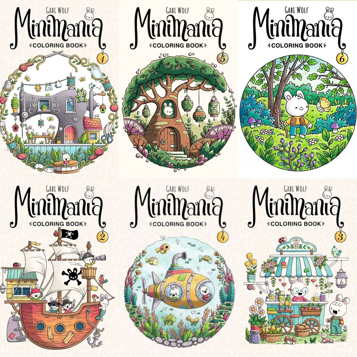 Pack Libro para Pintar MINIMANIA