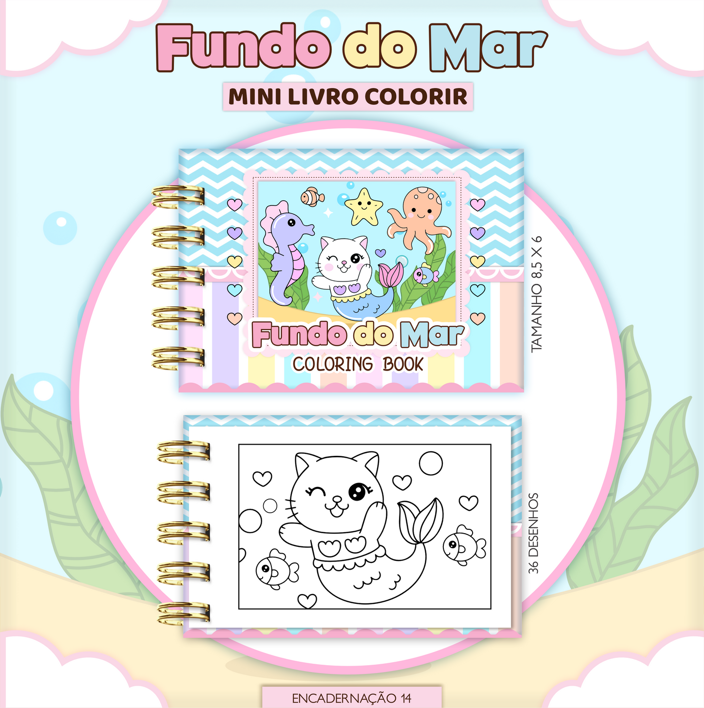 Pack MINI Libro para Pintar (039)