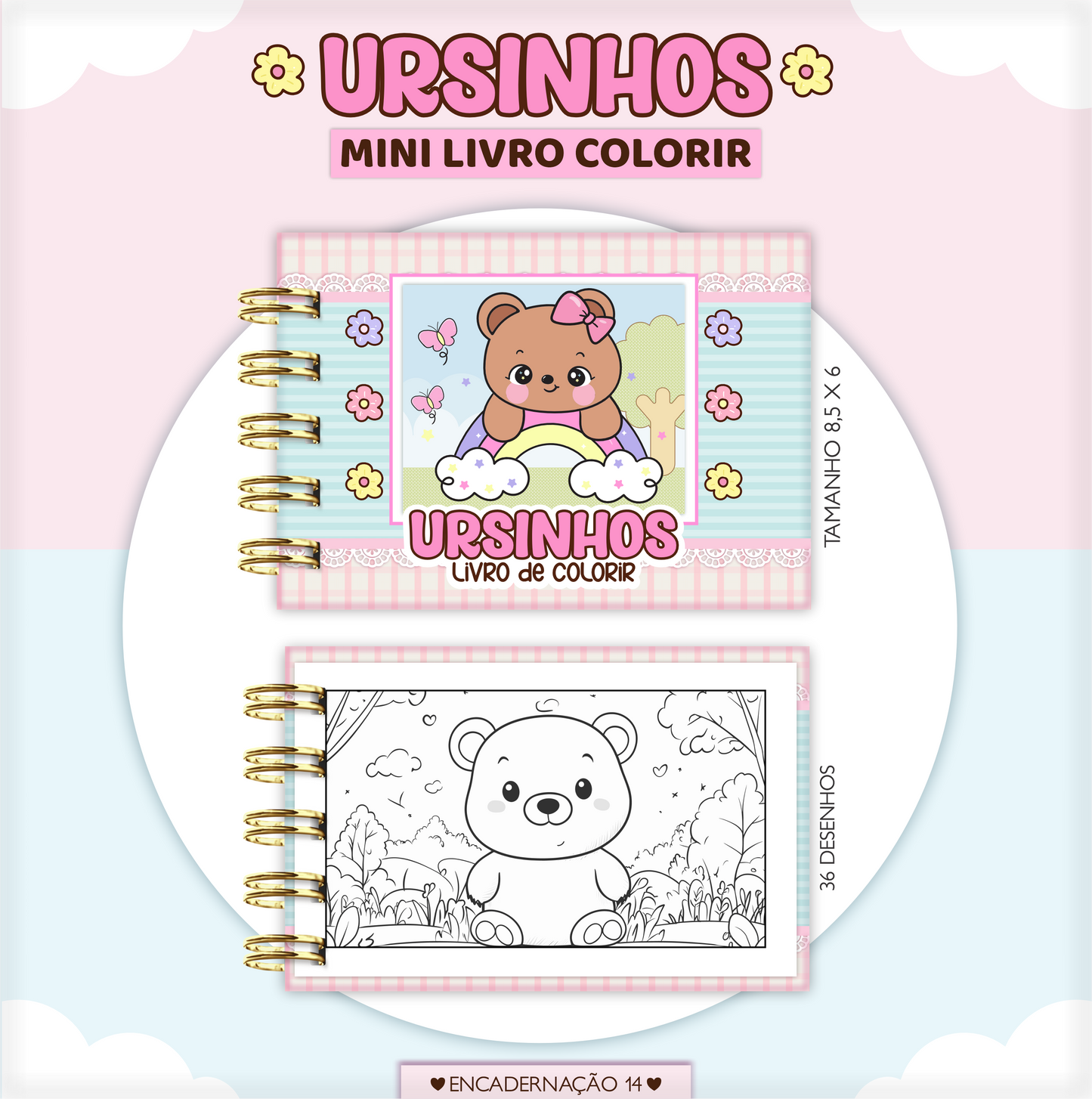 Pack MINI Libro para Pintar (039)
