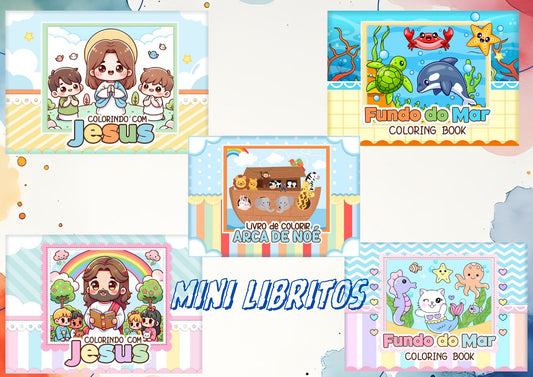 Pack MINI Libro para Pintar (039)