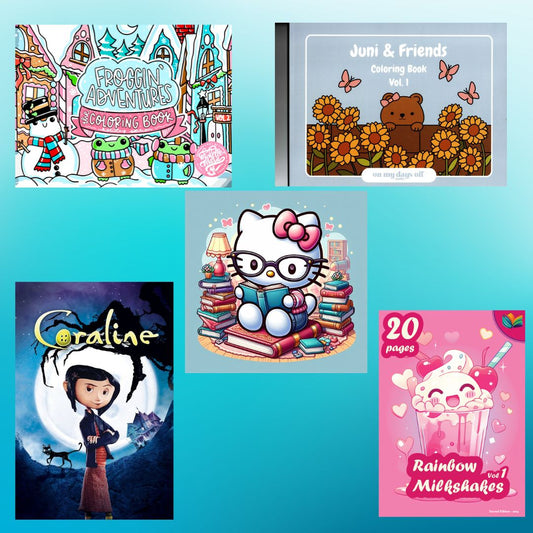 Pack Libro para Pintar Gratis (006)