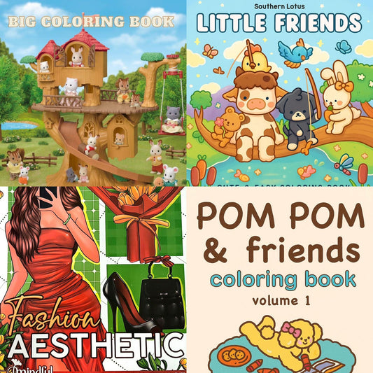 Pack Libro para Pintar Gratis (003)