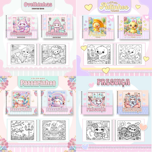 Pack Libro para Pintar (009)