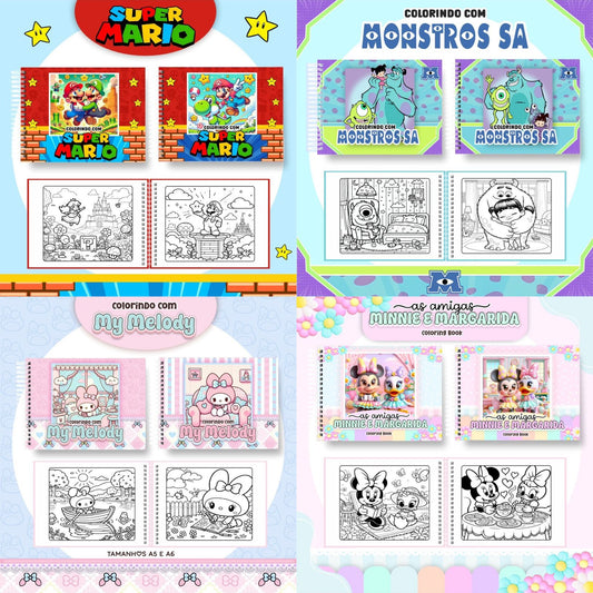 Pack Libro para Pintar (011)