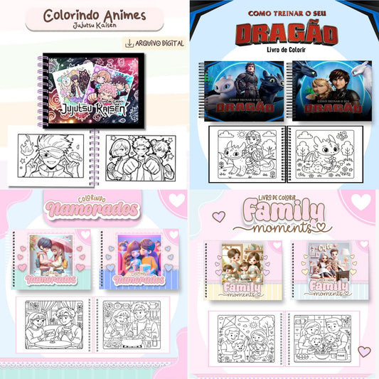 Pack Libro para Pintar (012)