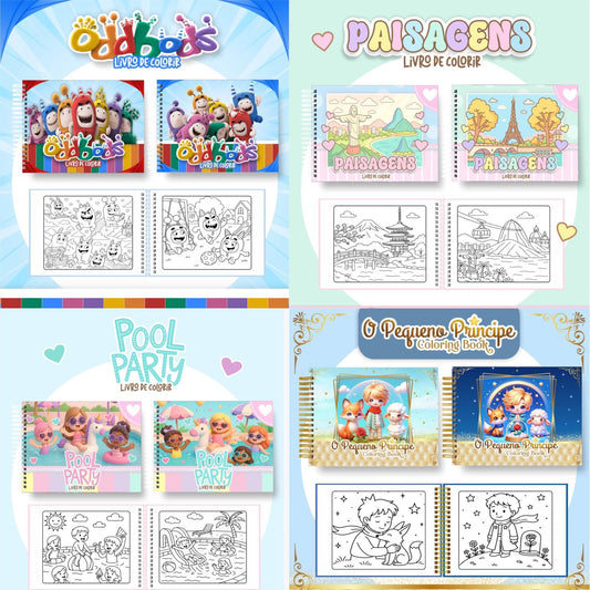Pack Libro para Pintar (015)