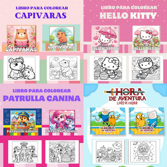 Pack Libro para Pintar (024)