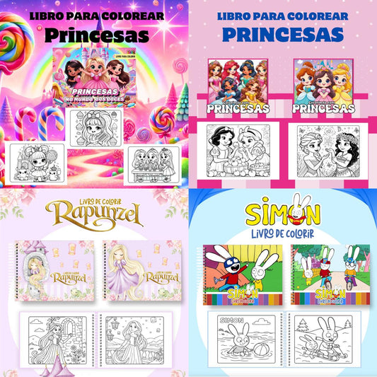 Pack Libro para Pintar (025)