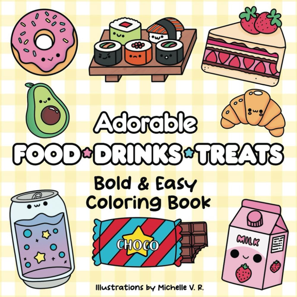 Pack Libro para Pintar FOOD Y SNACK