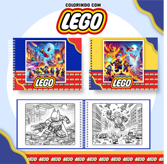 Libro para Pintar Lego