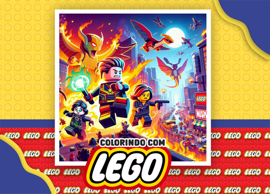 Libro para Pintar Lego