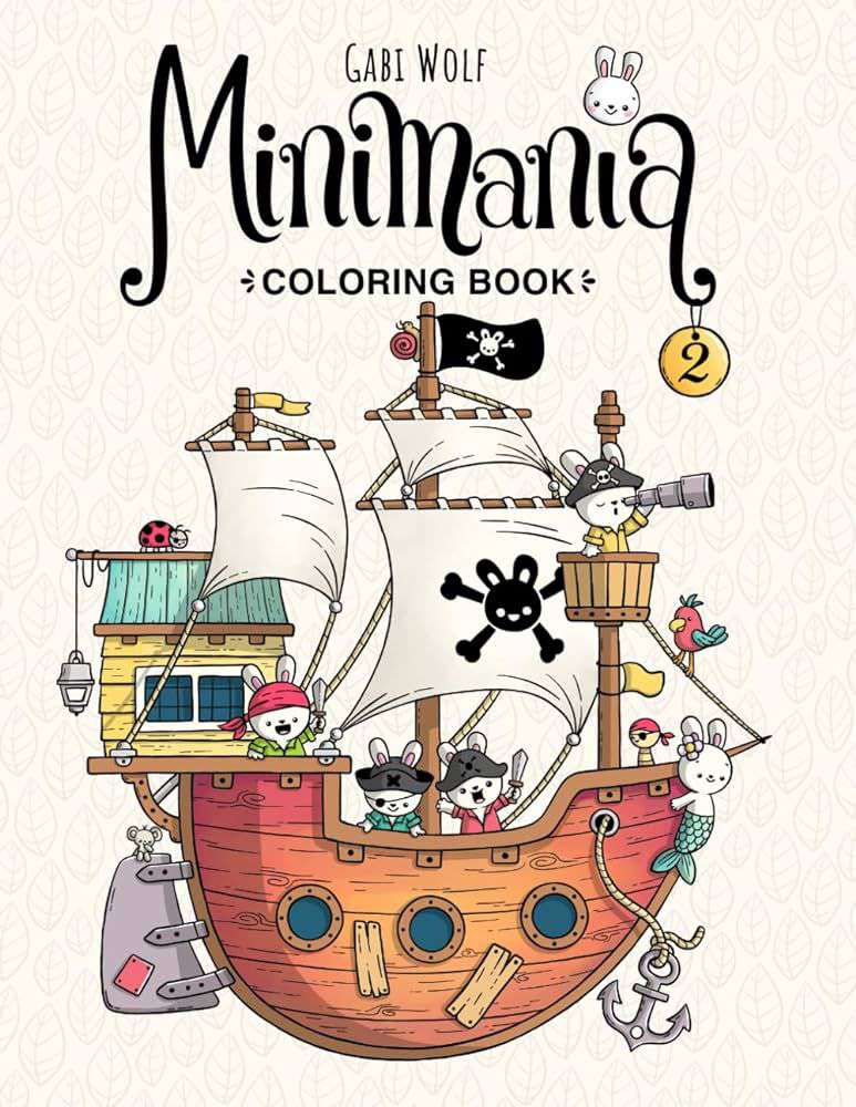 Pack Libro para Pintar MINIMANIA