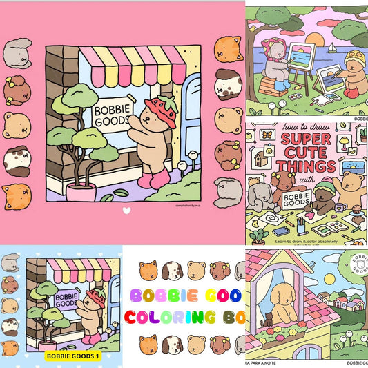 Pack Libro para Pintar BOBBIE GOODS